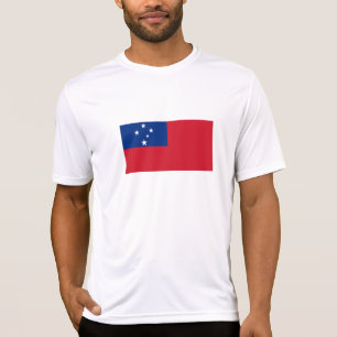 Camiseta Bandeira de Samoa