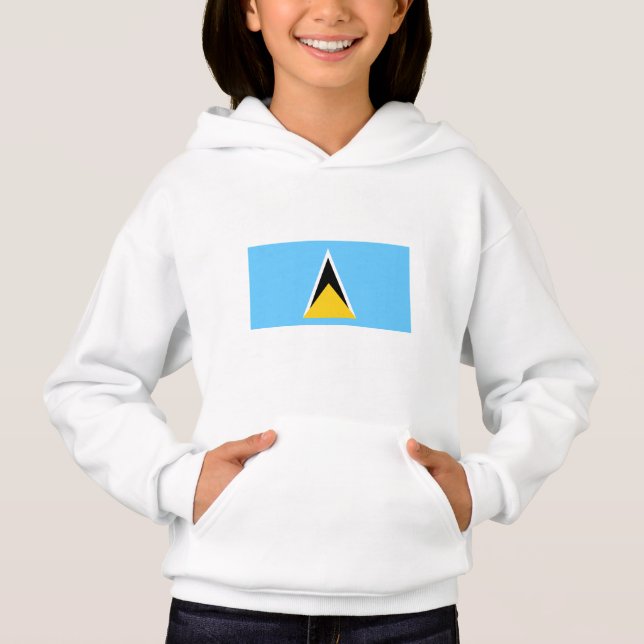 Camiseta Bandeira de Santa Lúcia (Frente)