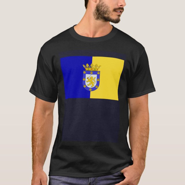 Camiseta Bandeira de Santiago do Chile (Frente)