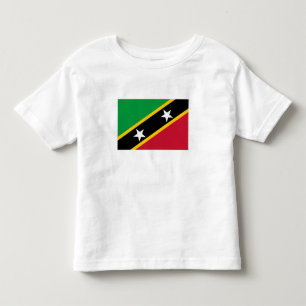 Camiseta Bandeira de São Cristóvão e Nevis
