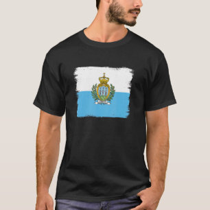 Camiseta Bandeira De São Marino