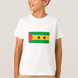 Camiseta Bandeira de São Tomé e Príncipe