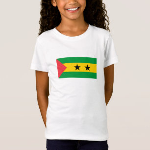Camiseta Bandeira de São Tomé e Príncipe