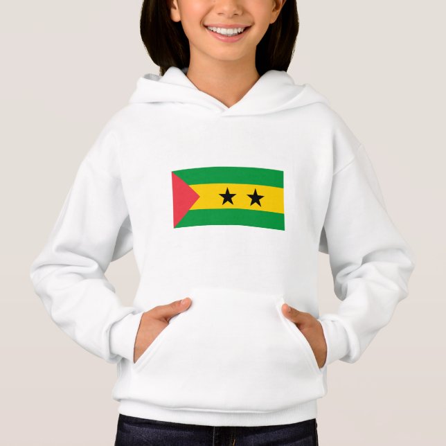 Camiseta Bandeira de São Tomé e Príncipe (Frente)