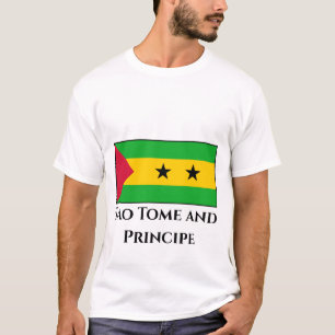 Camiseta Bandeira de São Tomé e Príncipe