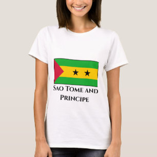 Camiseta Bandeira de São Tomé e Príncipe