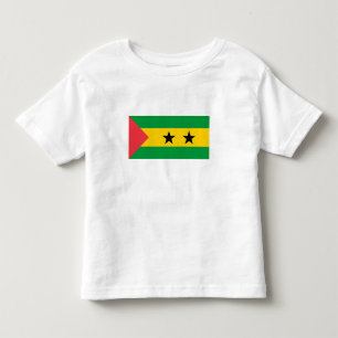 Camiseta Bandeira de São Tomé e Príncipe