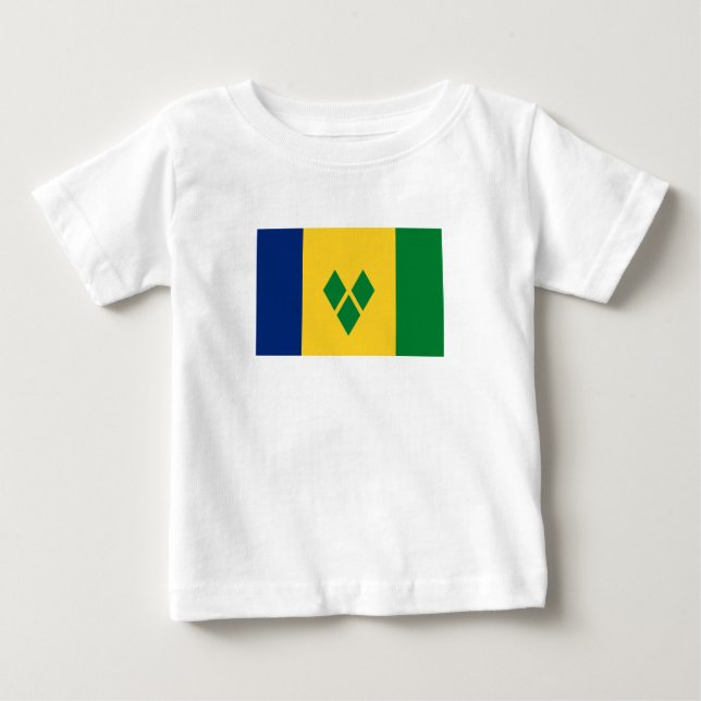 Camiseta Bandeira de São Vicente (Frente)