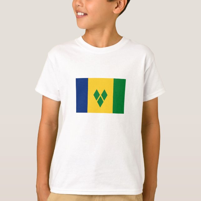 Camiseta Bandeira de São Vicente (Frente)