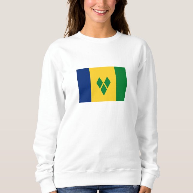 Camiseta Bandeira de São Vicente (Frente)