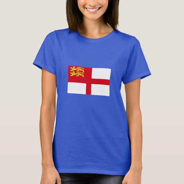 Camiseta Bandeira de Sark (Frente)