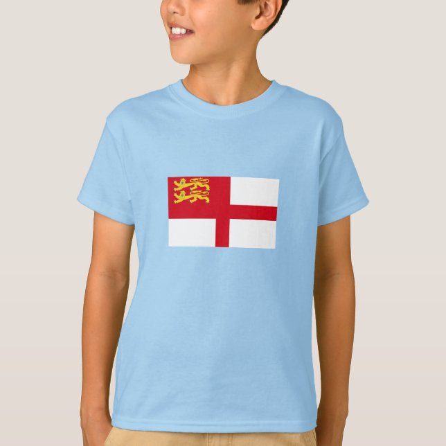 Camiseta Bandeira de Sark (Frente)