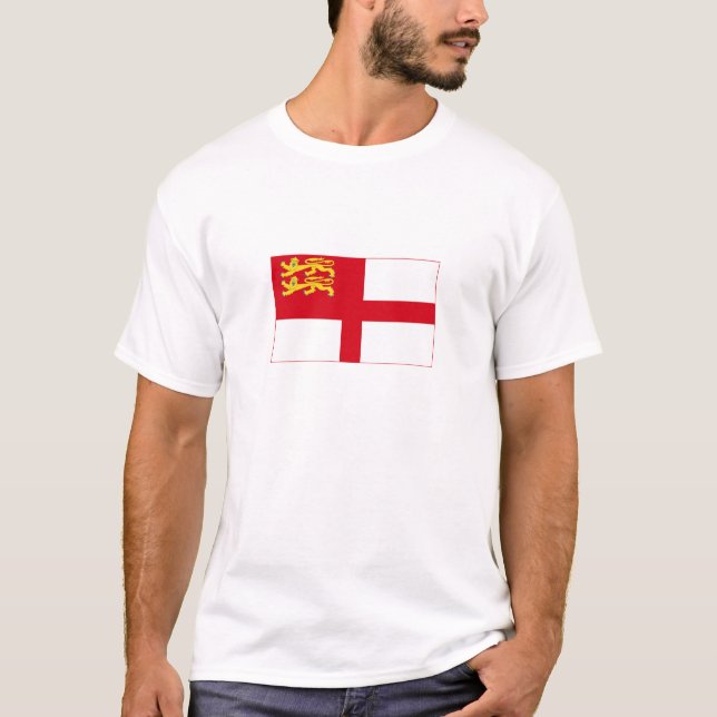 Camiseta Bandeira de Sark (Frente)