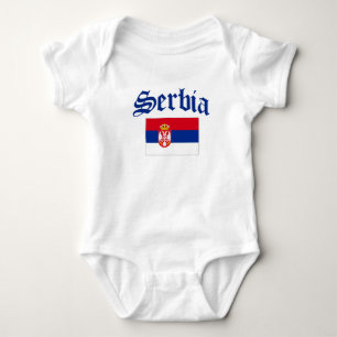 Camiseta Bandeira de Serbia