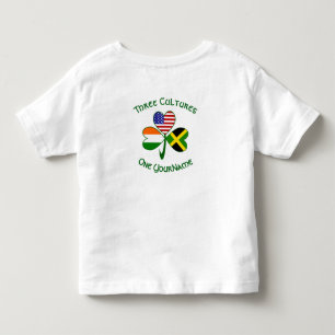 Camiseta Bandeira de Shamrock jamaicano-americano personali