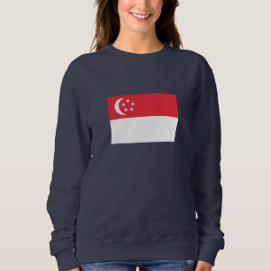 Camiseta Bandeira de Singapura
