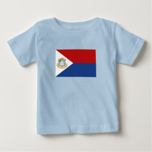 Camiseta Bandeira de Sint Maarten