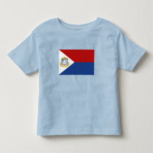 Camiseta Bandeira de Sint Maarten