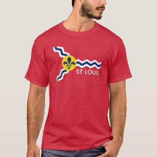 Camiseta Bandeira de St. Louis, Missouri