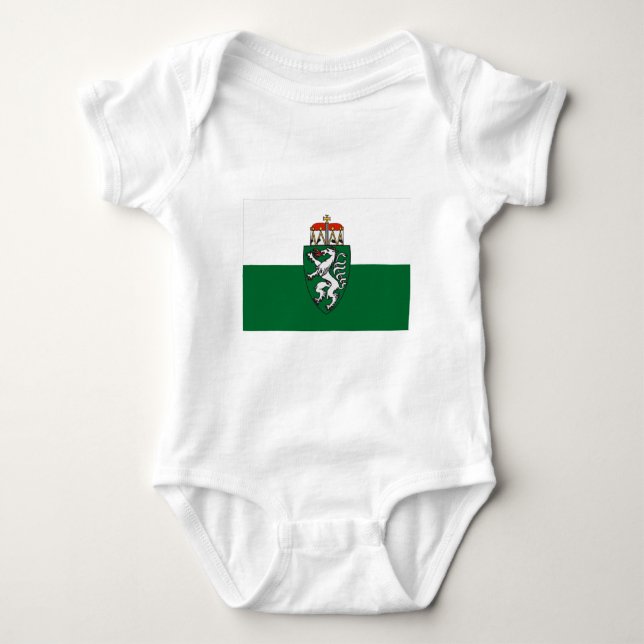 Camiseta Bandeira de Styria, Áustria (Frente)
