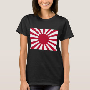 Camiseta Bandeira de Sun de ascensão de Japão
