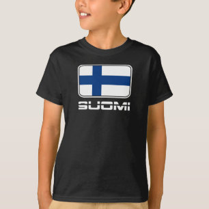 Camiseta Bandeira de Suomi