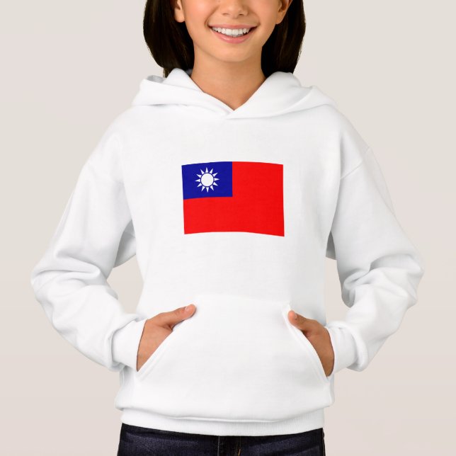 Camiseta Bandeira de Taiwan (Frente)