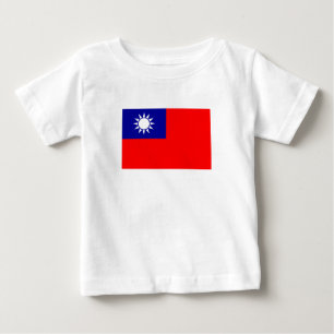 Camiseta Bandeira de Taiwan