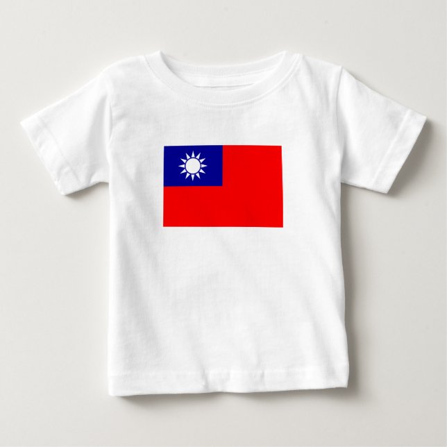 Camiseta Bandeira de Taiwan (Frente)