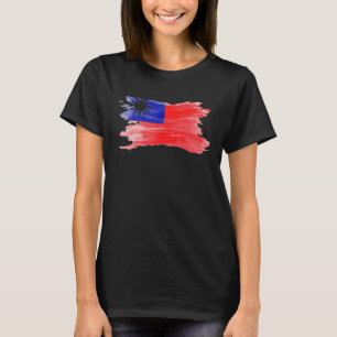 Camiseta Bandeira de Taiwan Bandeira taiwanesa Taiwan par