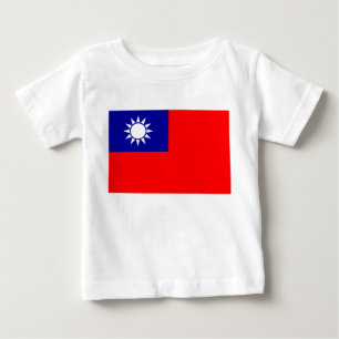 Camiseta Bandeira de Taiwan: República da China, Taipé Chin
