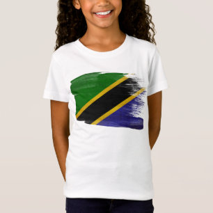 Camiseta Bandeira de Tanzânia