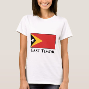 Camiseta Bandeira de Timor Leste