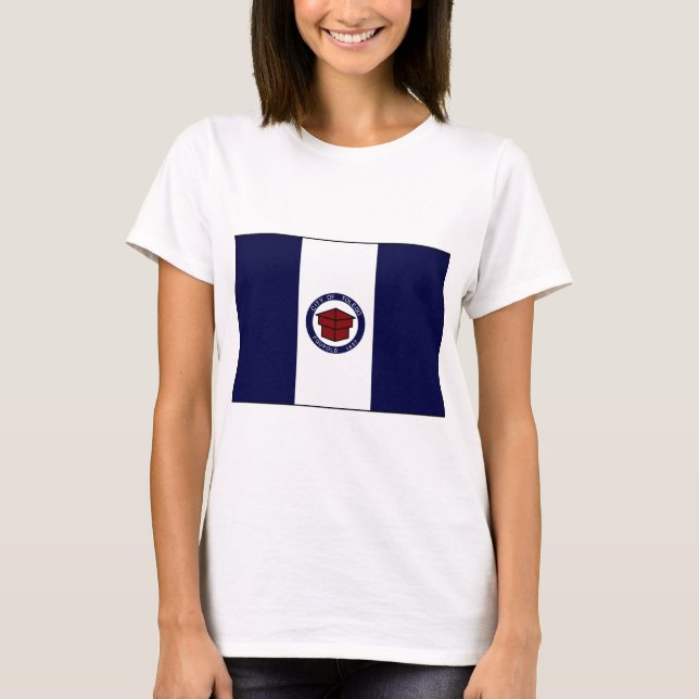 Camiseta Bandeira de Toledo Ohio (Frente)