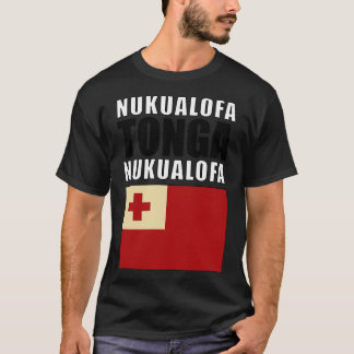 Camiseta Bandeira de Tonga