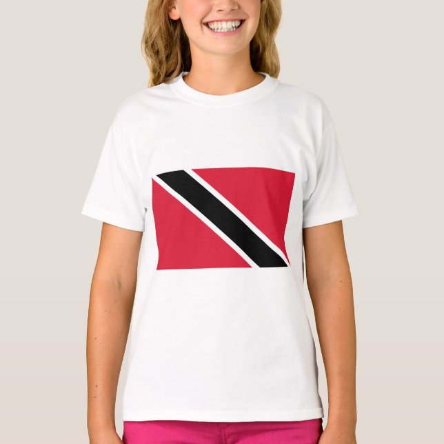 Camiseta Bandeira de Trinidad e Tobago (Frente)