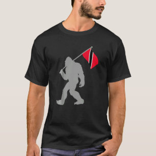 Camiseta Bandeira de Trinidad e Tobago em Trinidad e Tobago