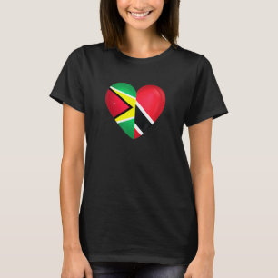 Camiseta Bandeira de Trinidad e Tobago Trini Guiana Guianen