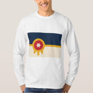 Camiseta Bandeira de Tulsa (Oklahoma)