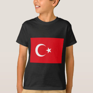 Camiseta Bandeira de Turquia - bandeira turca - bayrağı d