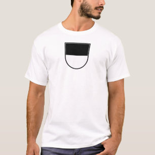 Camiseta bandeira de Ulm cidade alemanha símbolo emblema le