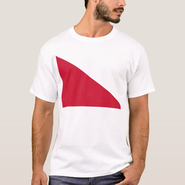 Camiseta Bandeira de Utrecht (cidade) (Frente)
