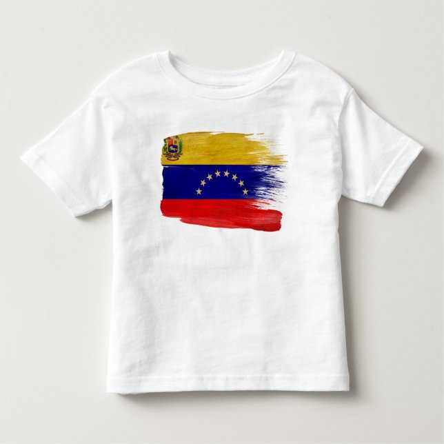 Camiseta Bandeira de Venezuela (Frente)