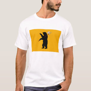 Camiseta Bandeira de Yaroslavl Oblast