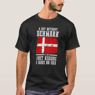 Camiseta Bandeira Dinamarquesa