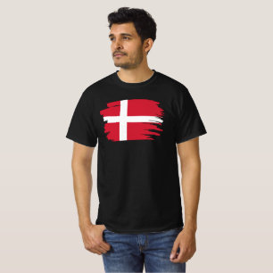 Camiseta Bandeira Dinamarquesa