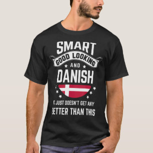 Camiseta Bandeira Dinamarquesa Orgulho Nativo Dinamarca Raí