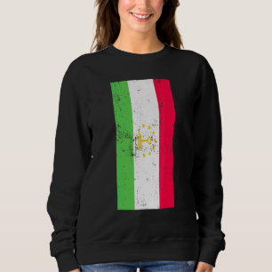 Camiseta Bandeira Distorcida de Dushanbe, na Ásia Central d