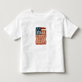 Camiseta Bandeira Distress com Estrelas, Listras e Direitos