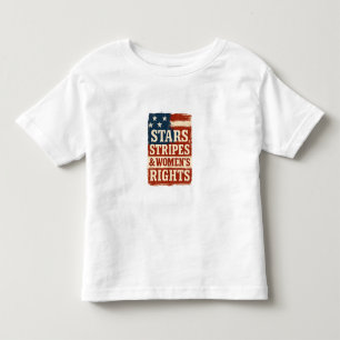 Camiseta Bandeira Distress com Estrelas, Listras e Direitos